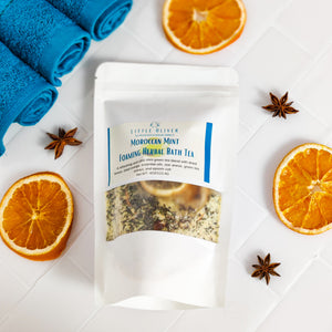 Moroccan Mint Bath Tea - Little Oliver Soap Company